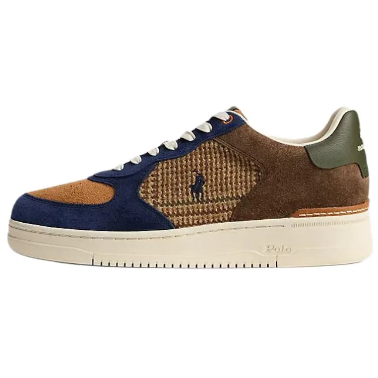 Кроссовки Masters Court Leather Low Top Polo Ralph Lauren Blue