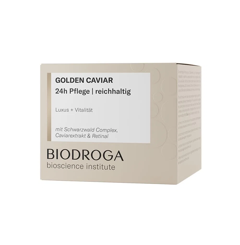 Крем для лица Biodroga — Bioscience Institute Golden Caviar 24h Care Rich, 50 мл — фото 2