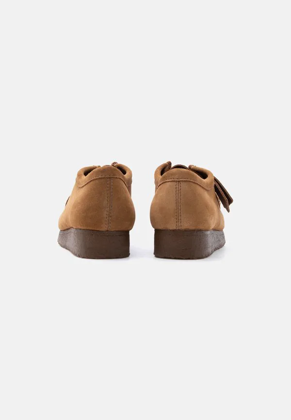 Повседневные кроссовки wallabee на шнуровке Clarks Originals, Cola — фото 3