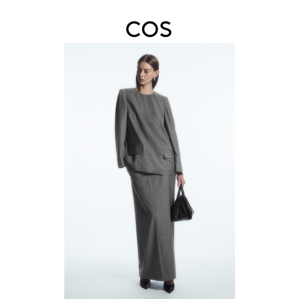

Женские шерстяной свитер Cos, серый