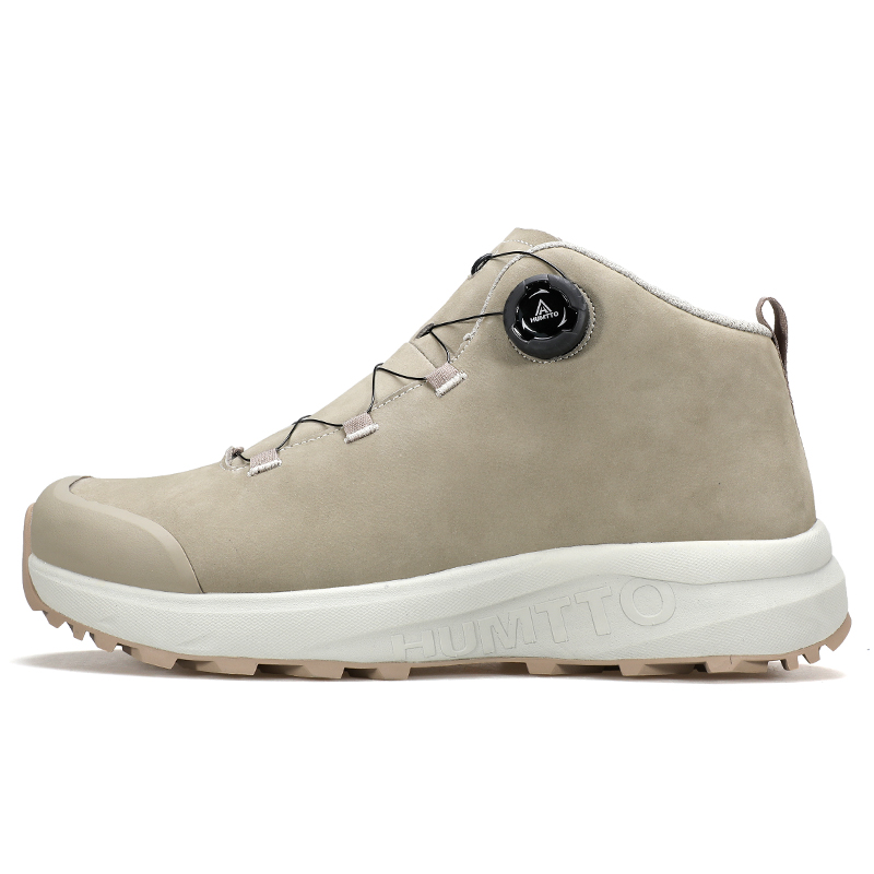 

HUMTTO Амортизирующие, противоскользящие и износостойкие высокие кроссовки для активного отдыха, мужские, ветрозащитно-желтые