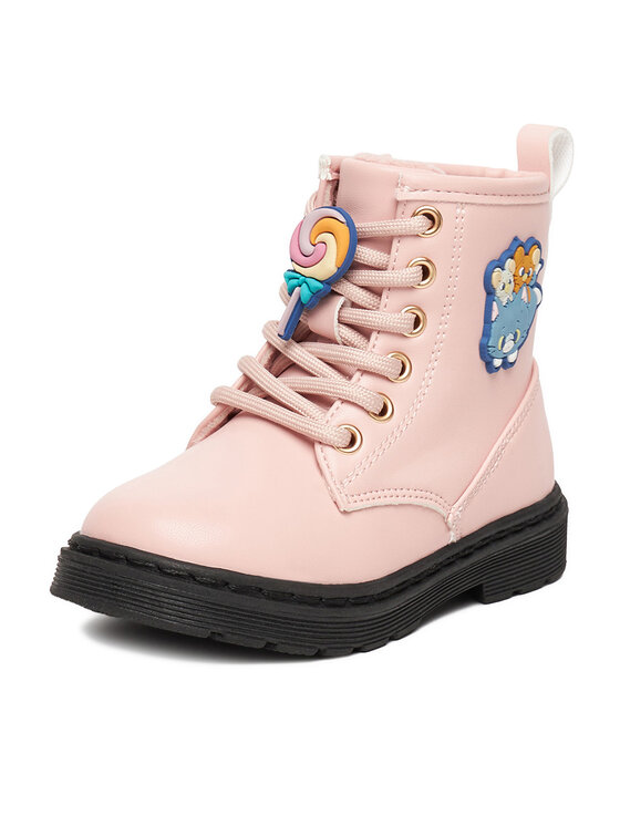 Туфли на шнуровке CEO-CM-AW25-345WBGTJ Tom & Jerry Gokko, розовый — фото 3