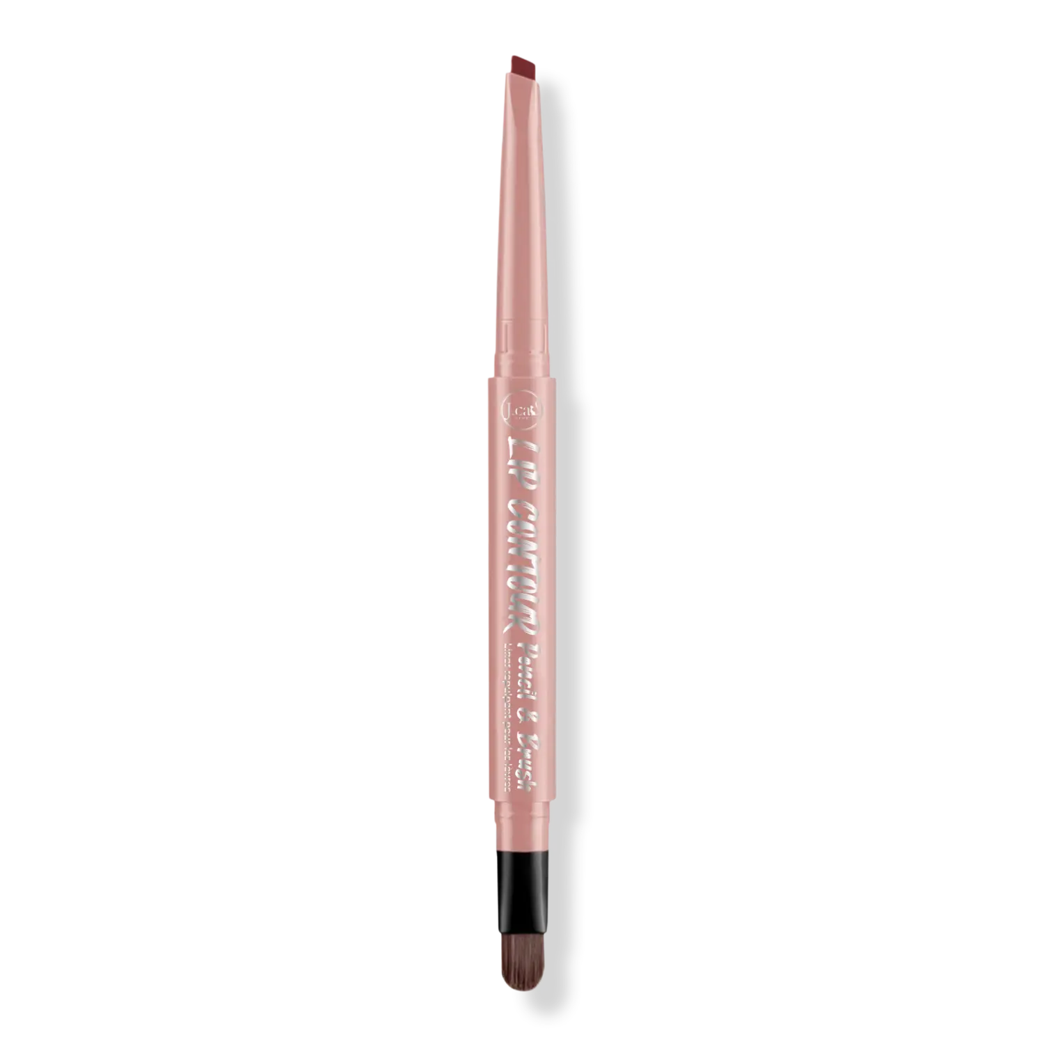 

Карандаш и кисточка для контурирования губ, придающие им объем. J.Cat Beauty, Scarlet Berry Red