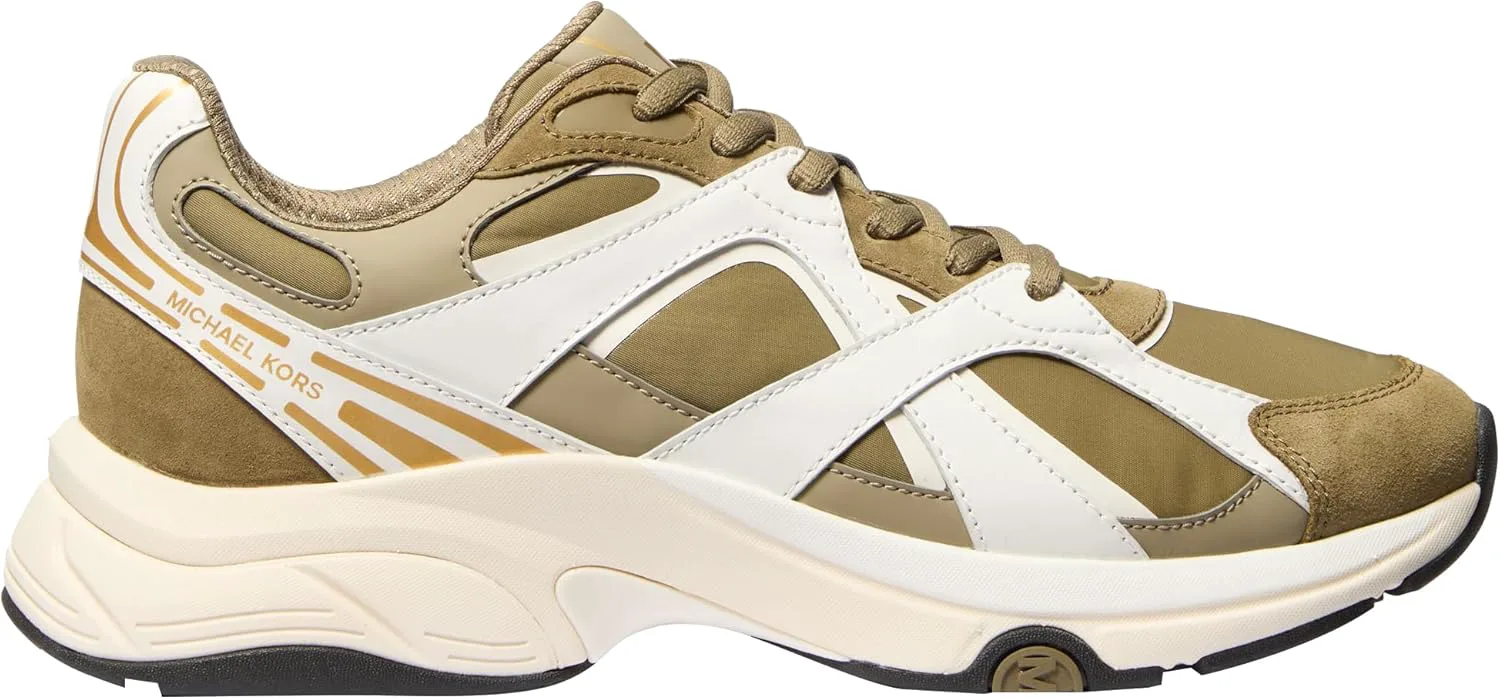 Мужские кроссовки Michael Kors Leo Trainer, зеленый — фото 2