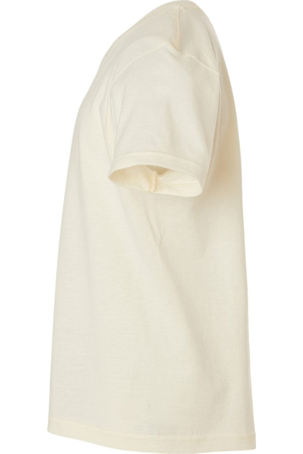Футболка Tultex Youth Fine Jersey, цвет natural — фото 3