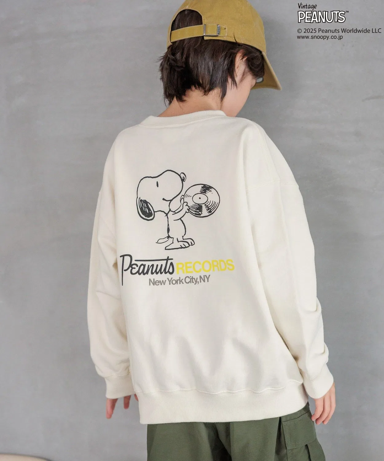 Свитшот ассорти PEANUTS BAYFLOW для детей офф-вайт