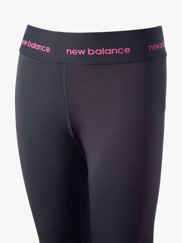 Детские спортивные леггинсы Harmony High Rise New Balance, Caviar — фото 4