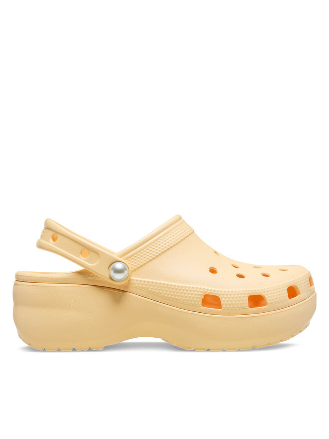 Мюли Classic Platform Pearl Clog 211231 Crocs, золотой