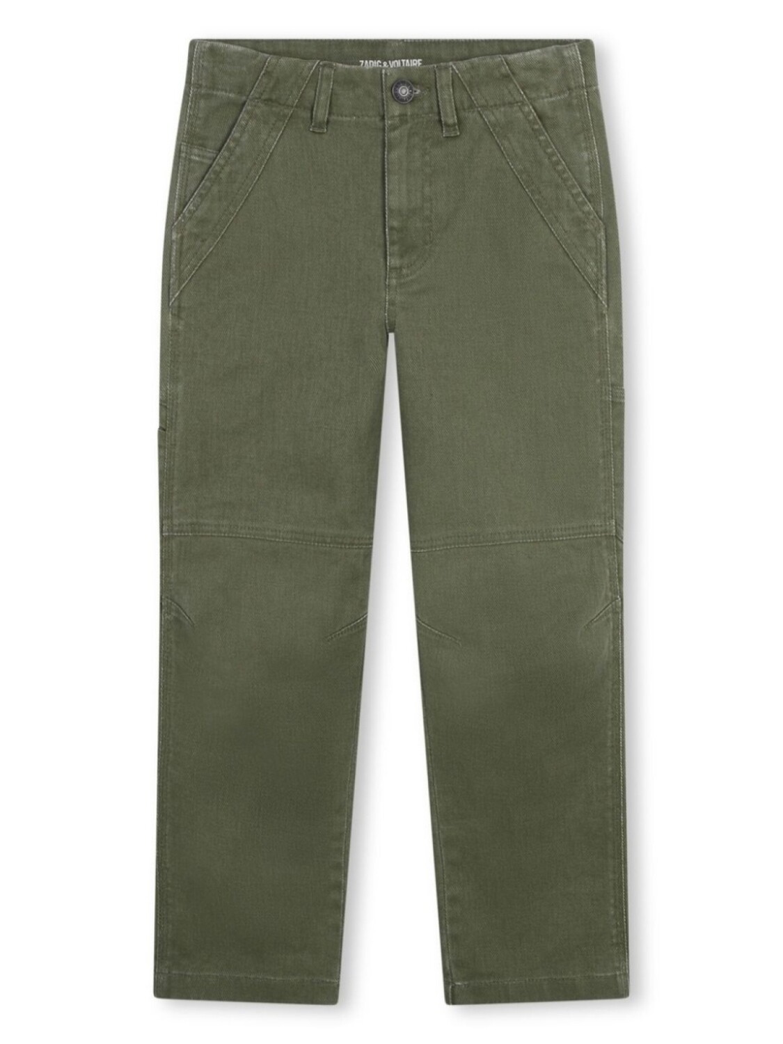 

Джинсы прямого кроя Zadig & Voltaire Kids, зеленый