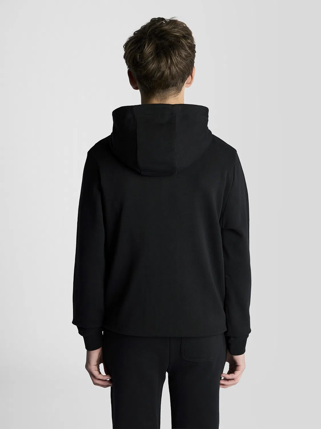 Толстовка на молнии Lyle & Scott, Black — фото 4