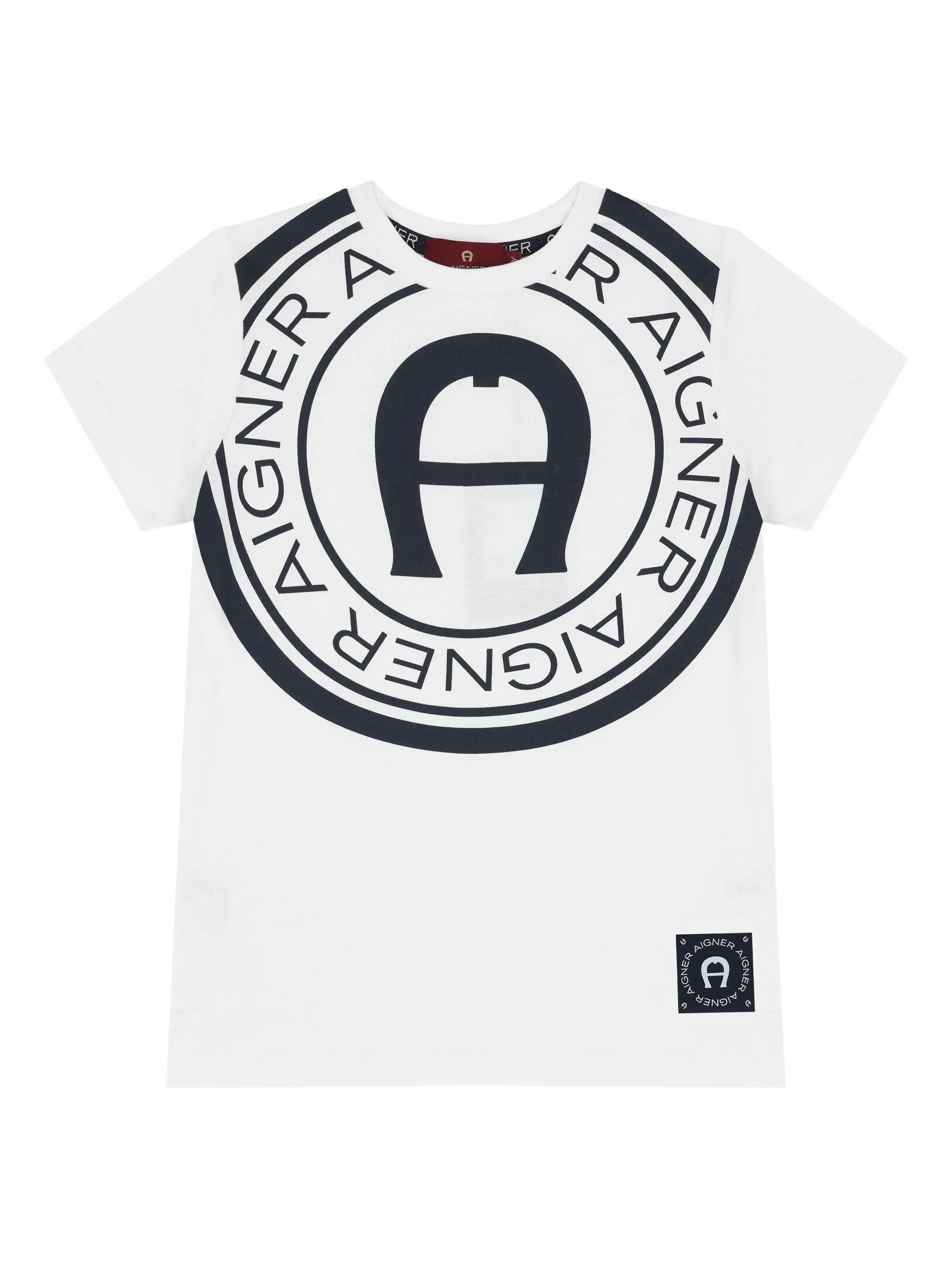 

Футболка с логотипом Aigner Kids, белый