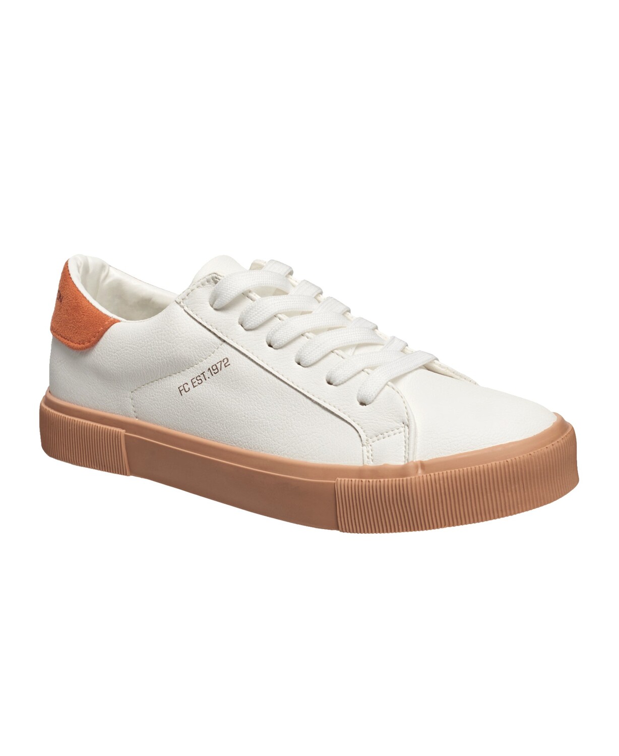 

Женские кроссовки French Connection Becka, цвет White Orangee