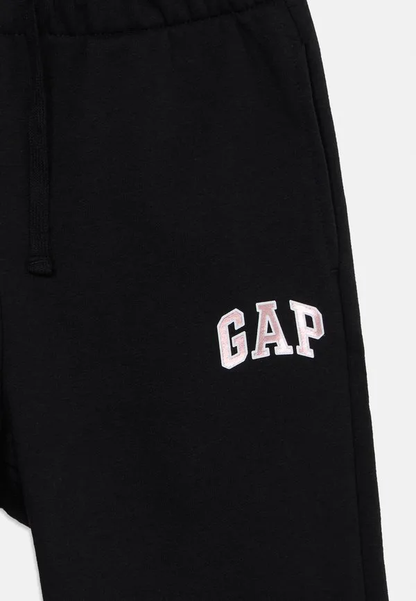 Детские свободные спортивные штаны с логотипом gap Gap, True Black — фото 3
