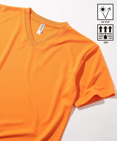 

Футболка женская с V-образным вырезом, Dry, 4.4 унции (125 г), защита от УФ-излучения Printstar, цвет Glimmer (оранжевый)