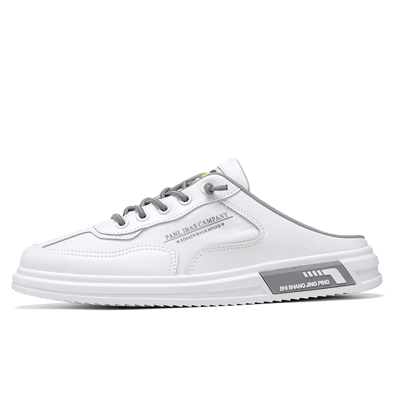 

Сандалии с закрытым носком мужские Bull charm, White Gray