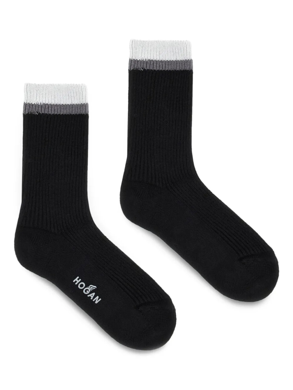 

Носки Hogan с полосками, черный