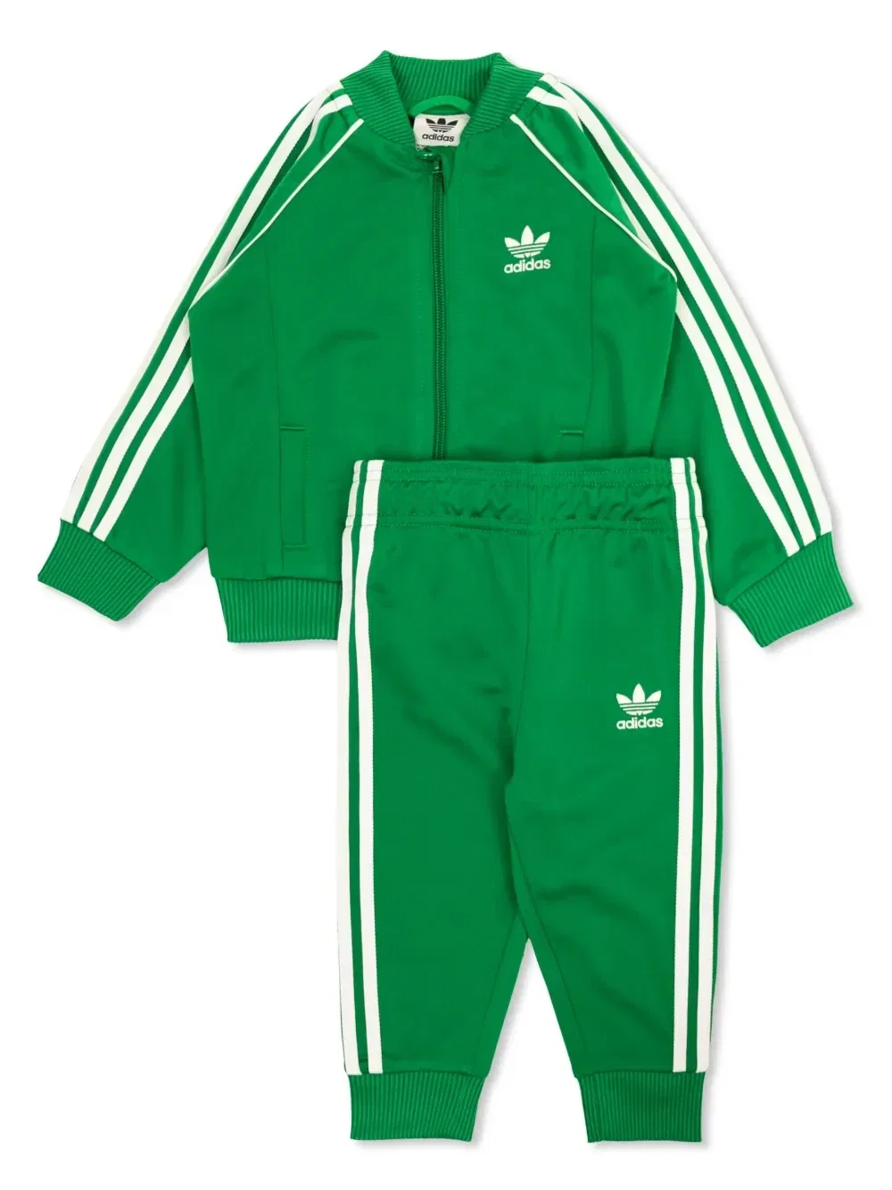 Спортивный костюм Adicolor SST Adidas Kids, зеленый