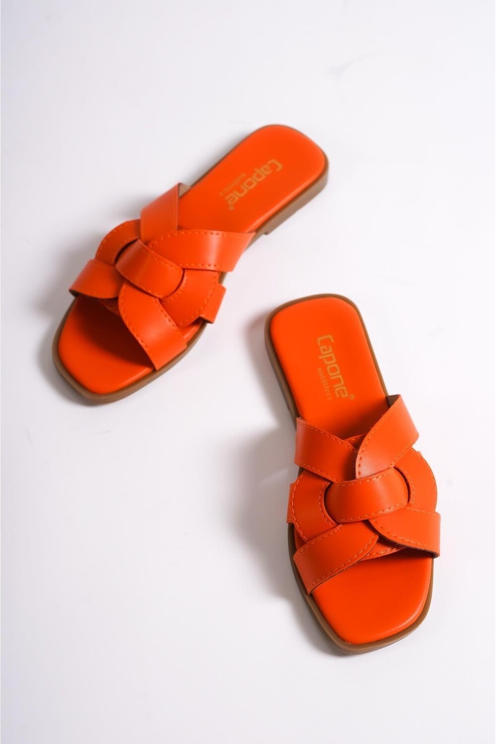 

Женские тапочки Lauren Capone Outfitters, оранжевый