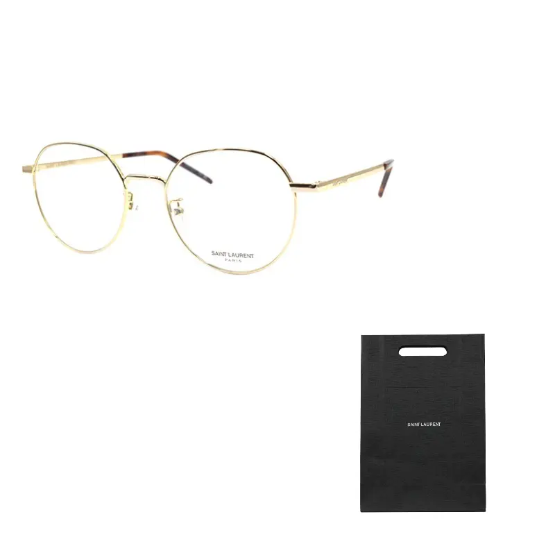 

Очки в круглой оправе Saint Laurent, золото