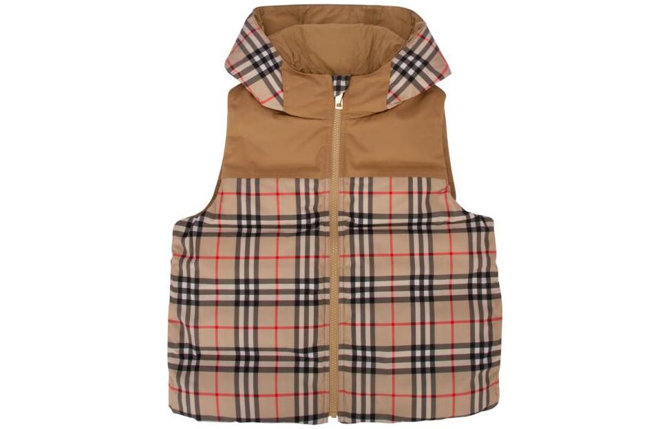 

Детский жилет Burberry, цвет Brown
