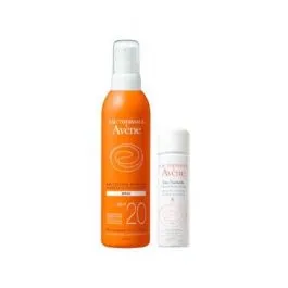 

Eau Thermale Avene Solare Spray 20 200 мл + водный спрей 50 мл