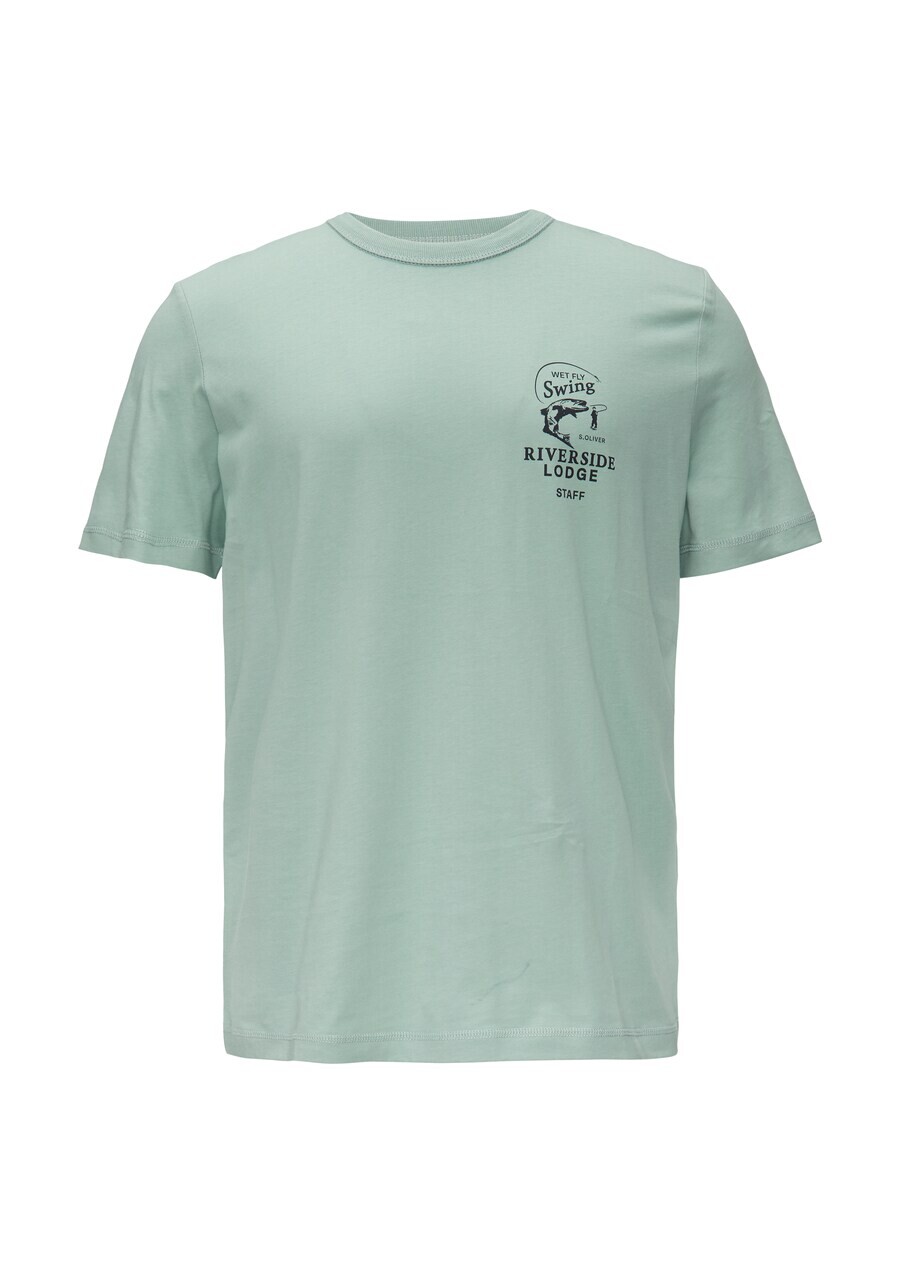 

Классическая футболка s.Oliver Shirt, мятный
