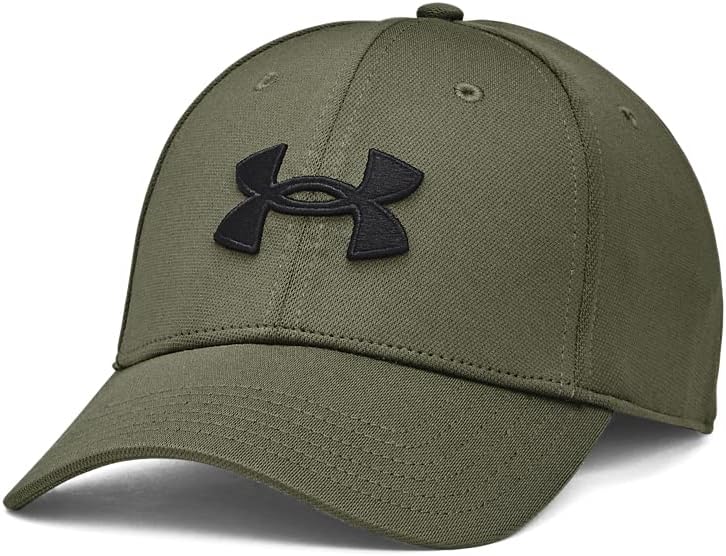 

Under Armour мужская кепка Blitzing Cap Stretch Fit, (390) Marine Od Green/Black