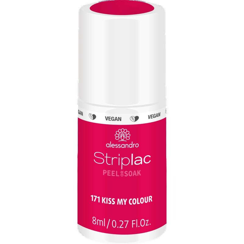 

STRIPLAC PEEL OR SOAK KISS MY COLOR – ВЕГАНСКИЙ Alessandro, 8 ml