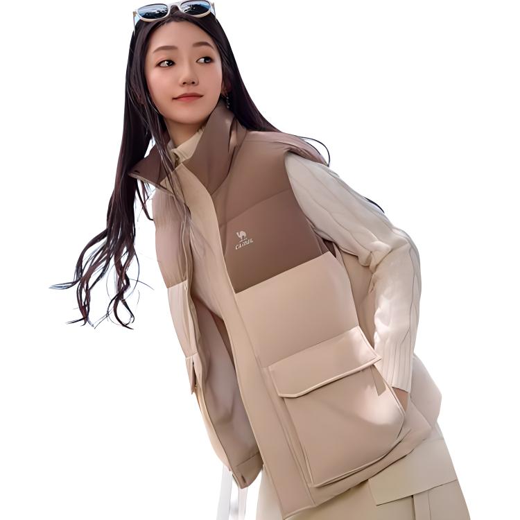 

Теплый жилет из коллекции Fleece Unisex CAMEL, olive коричневый/светло-хаки