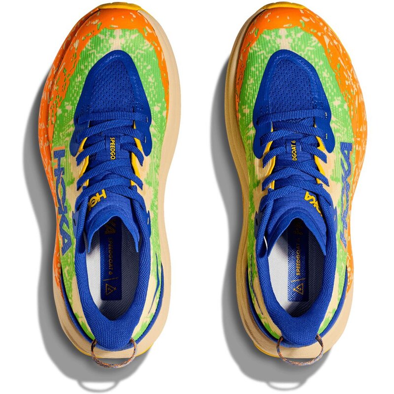 Кроссовки для бега по пересеченной местности Speedgoat 6 Hoka, мультиколор — фото 3