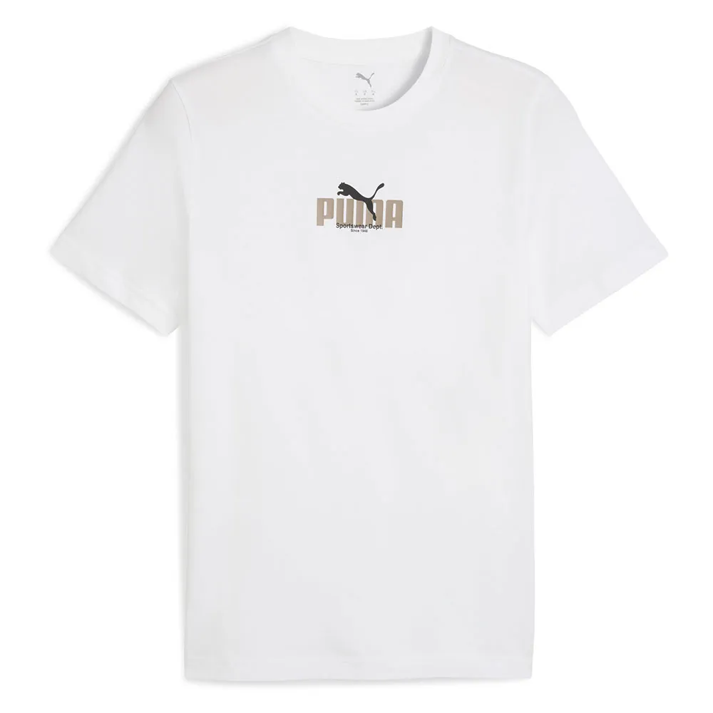 

Футболка с коротким рукавом Puma Graphic Wording, белый