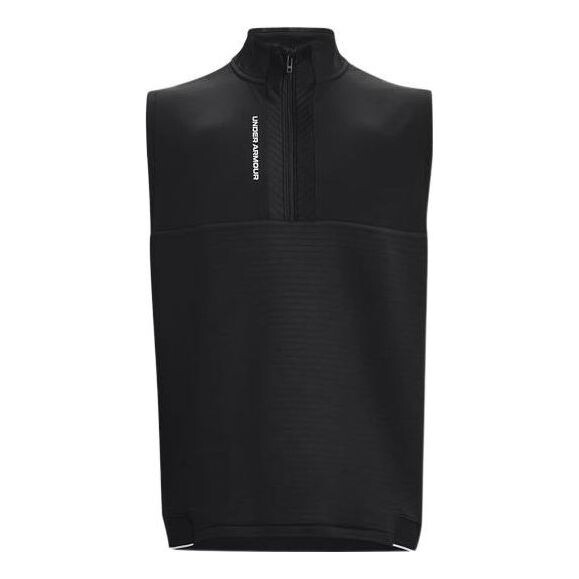 

Жилет storm daytona 1/2-zip golf vest 'black' Under Armour, черный