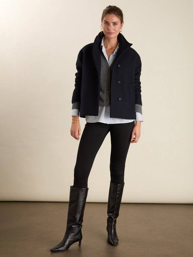 

Высокие скинни джинсы Baukjen, Washed Black