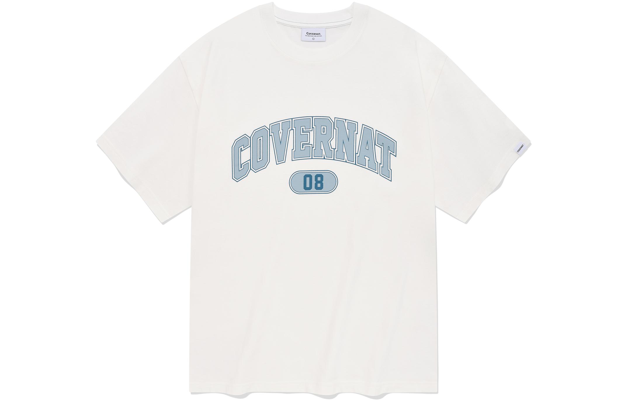 

COVERNAT Футболка SS24 мужская белая, Белый, COVERNAT Футболка SS24 мужская белая