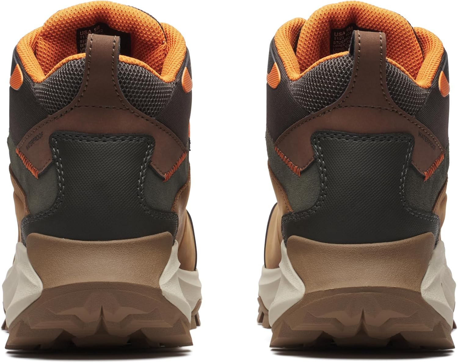Мужские ботинки Merrell Moab Speed 2 Mid Waterproof с карбоновой подошвой, светло-коричневый — фото 2