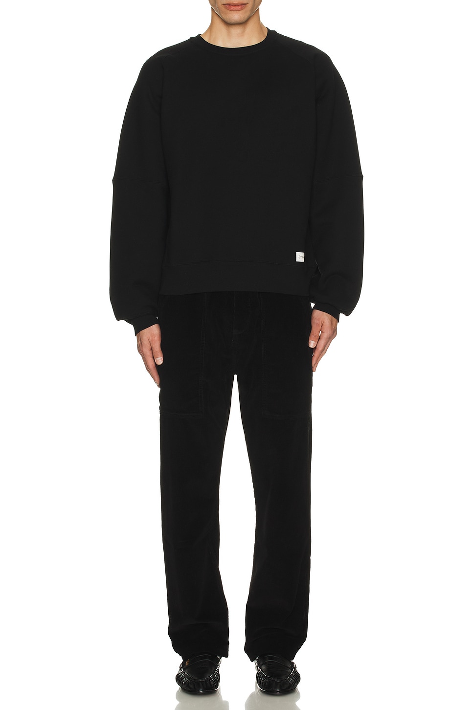 

Оверсайз свитер Saint Laurent, Noir
