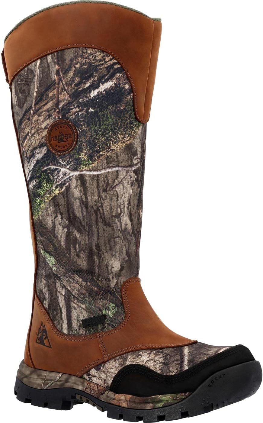 

Водонепроницаемые сапоги ROCKY Lynx с змеиным принтом и молнией, Mossy Oak Country Dna