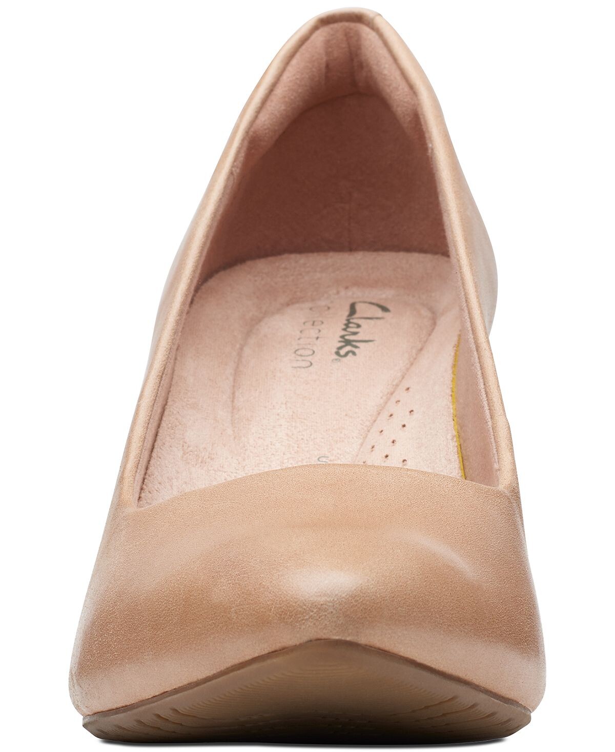 Женские комфортные туфли-лодочки Kataleyna Gem с острым носком Clarks — фото 3