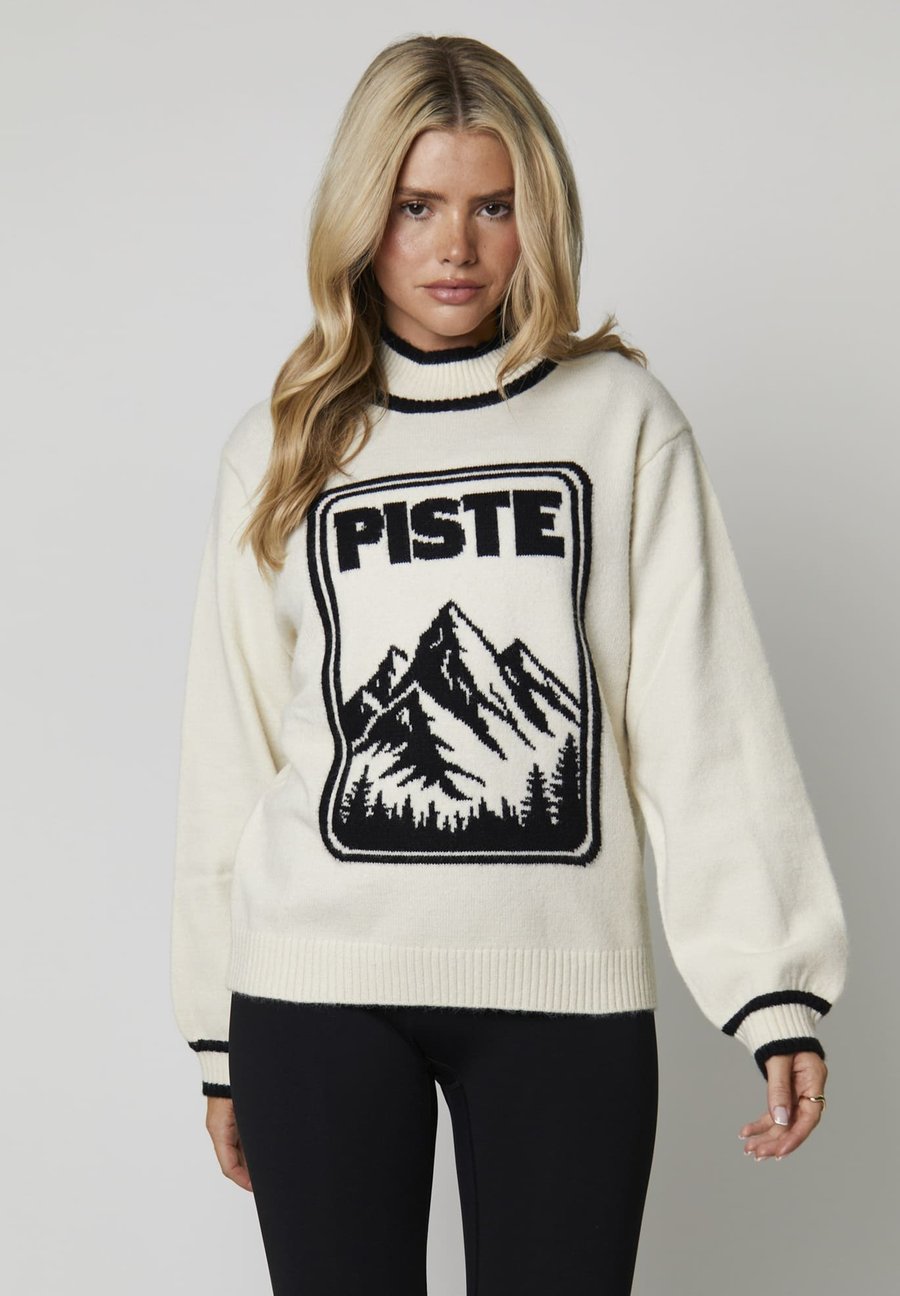 

Джемпер South Beach PISTE FUNNEL NECK KNIT, Cream/Beige