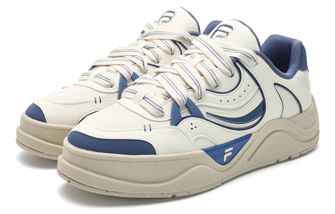 Кроссовки FILA FUSION 50-50 Skateboarding Shoes Men Low-top Blue/White, синий — фото 2