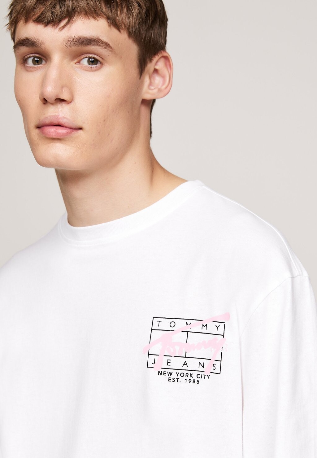 

Топ с длинными рукавами REG SPRAY Tommy Jeans, белый