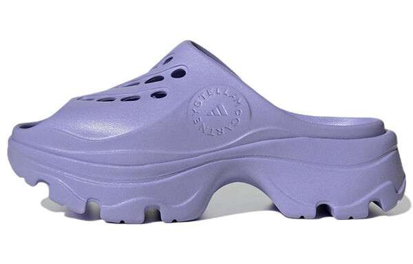 Тапочки stella mccartney x clog 'light purple' Adidas, фиолетовый — фото 2