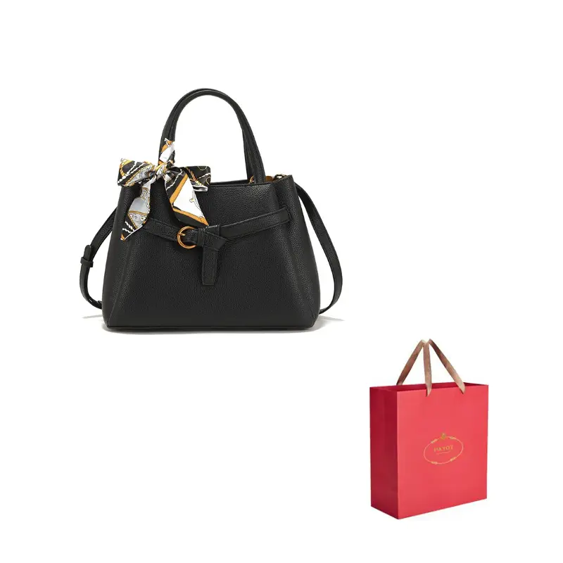 

PAYOT Синтетическая кожаная сумка через плечо, Black