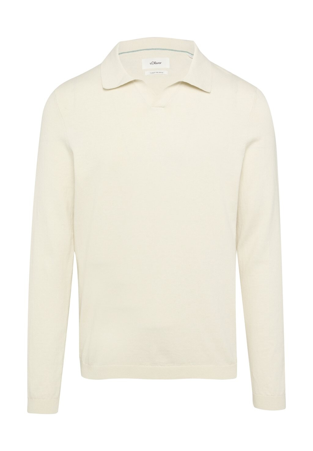 

Толстовка POLOKRAGEN UND SEIDE s.Oliver BLACK LABEL, молочный