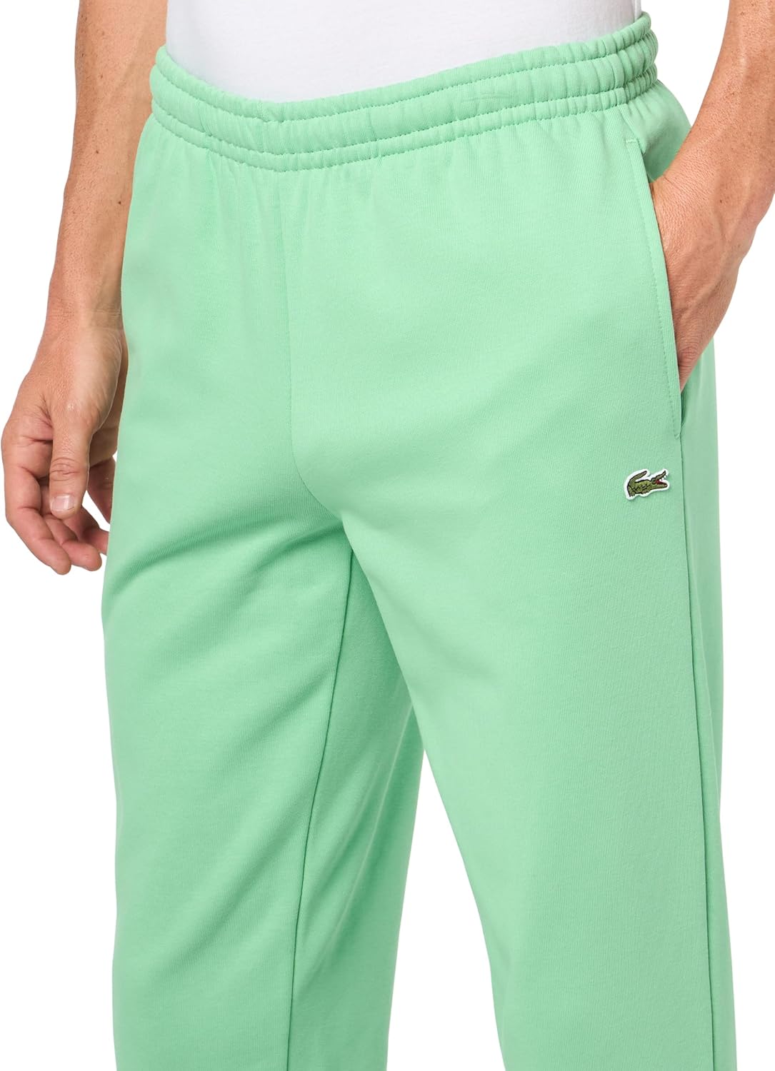 Lacoste мужские базовые зауженные спортивные штаны, Liamone Mint — фото 3
