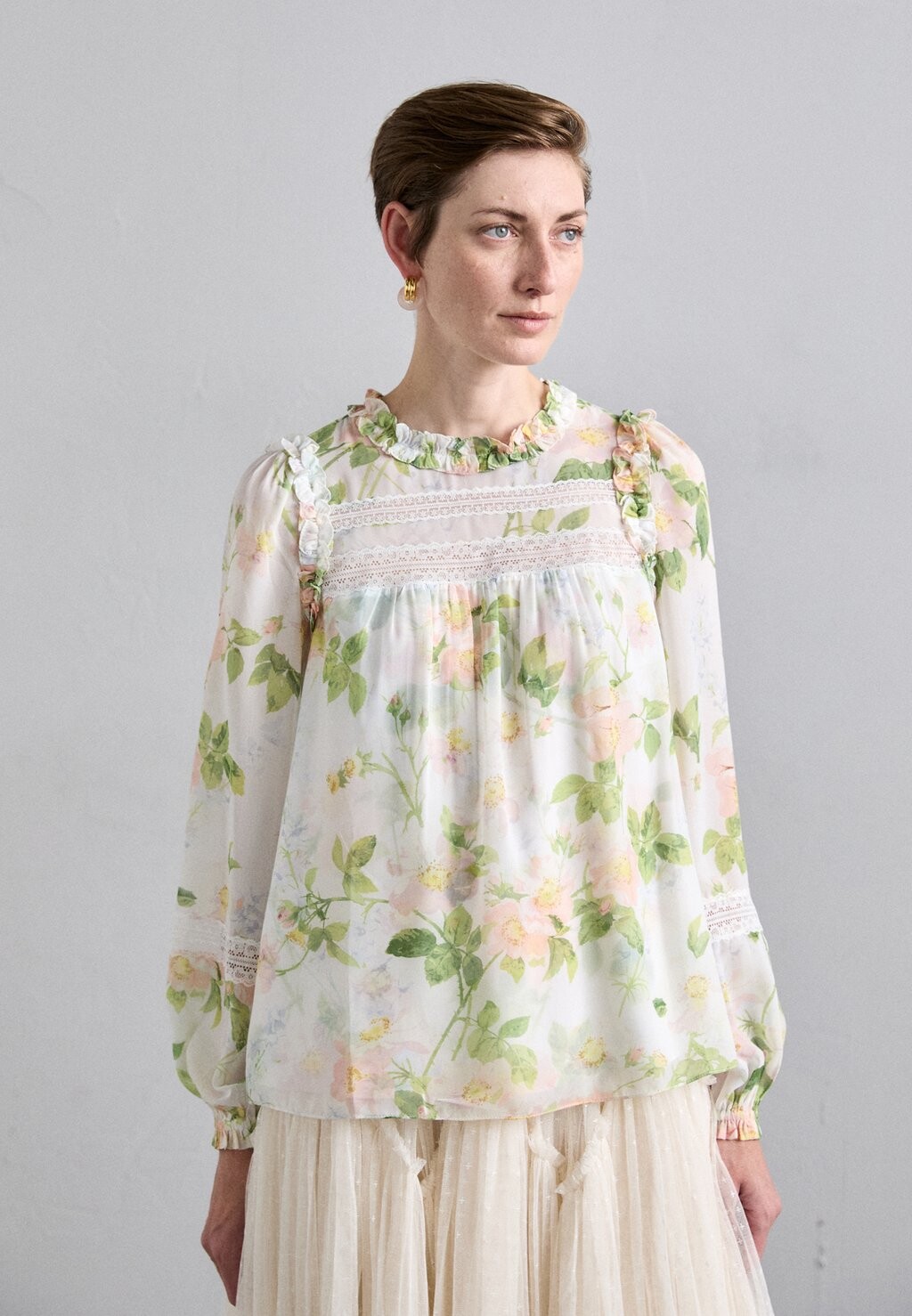 

Блуза IMMORTAL ROSE POPPY Needle & Thread, розовый