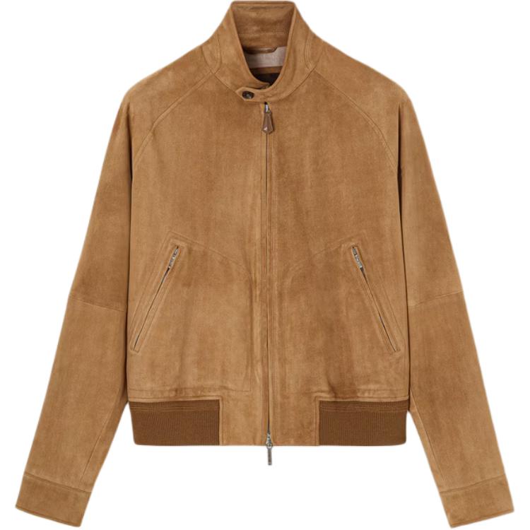 

Новак куртка-бомбер на молнии Loro Piana, желтый