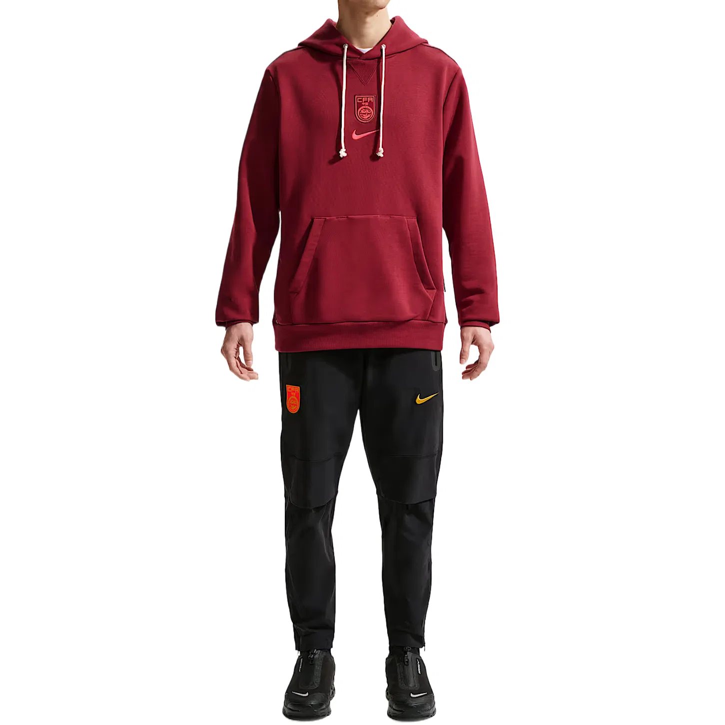 Футболка Dri FIT Standard Issue для мужчин Nike, Team Red/Bright Dark Red — фото 3