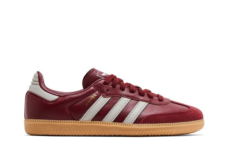 

Кроссовки adidas Wmns Samba OG Burgundy Gum, красный