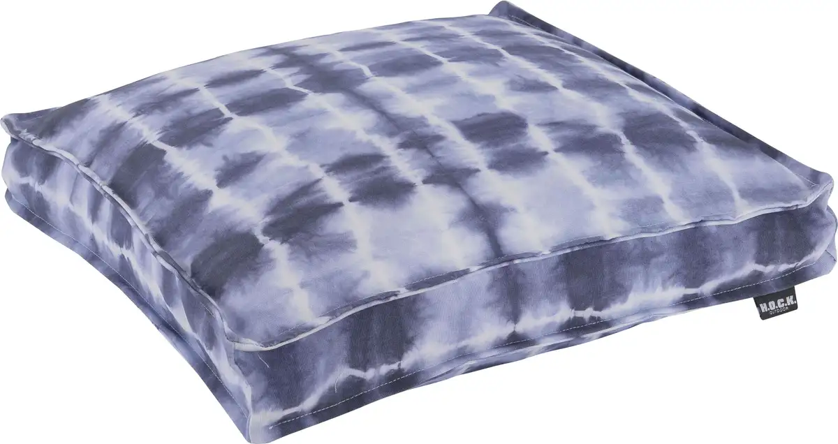 

Х.ОК.К. Подушка на сиденье "Badu Batik Midnight Outdoor", водоотталкивающая H.O.C.K. 40х40 см, синий